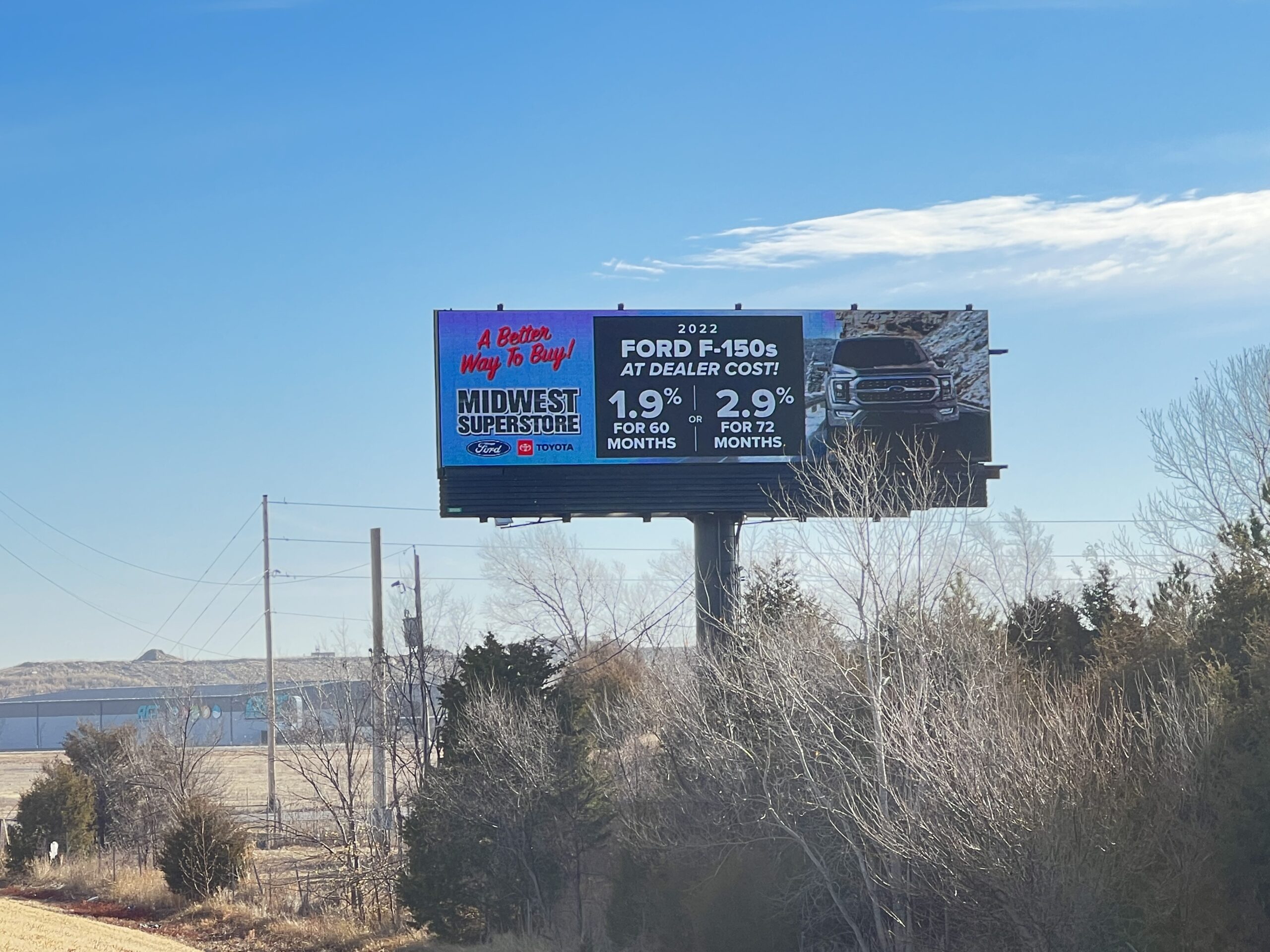 Midwest Superstore Billboard